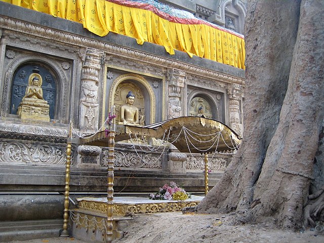 Vajrasana at Bodh Gaya