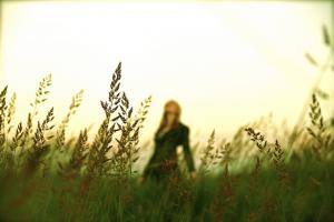 Woman-in-a-Field
