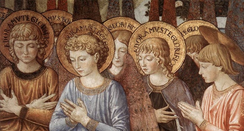 In the company of angels