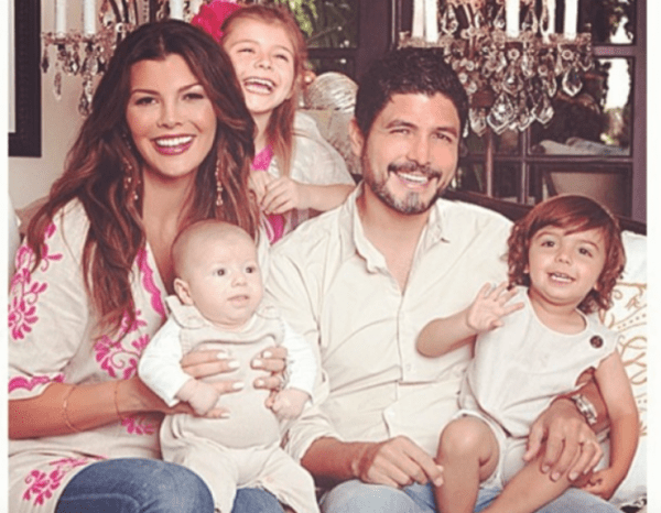 Alejandro Monteverde, wife Ali Landry and their kids pose for Life & Style magazine. Instagram/@alejandromonteverde77/Life&Style