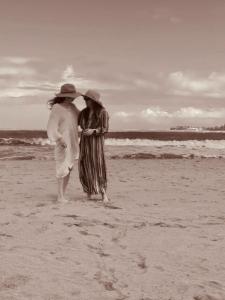 Two Women on the Beach