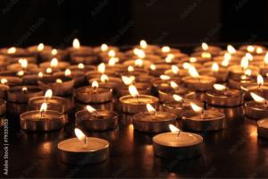 Jewish Memorial Candles