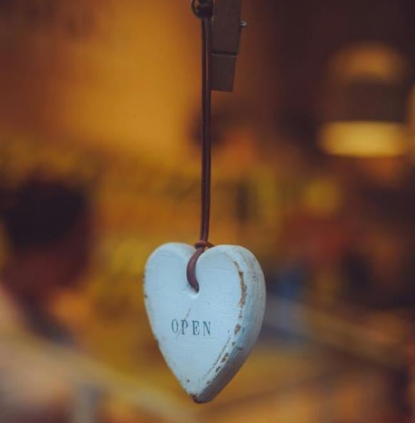 Hanging heart