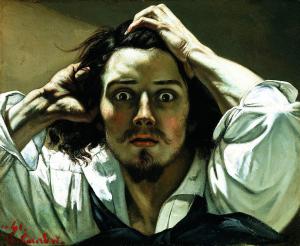 Painting: Le Désespéré (ca. 1843) by Gustave Courbet