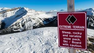 The black diamond run at Batawa Ski Resort in Ontario, Canada / Photo courtesy of Shutterstock