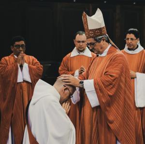 Formal ordination ceremony