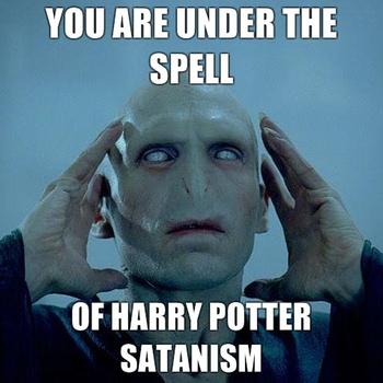 The almighty spell! - Harry Potter Memes