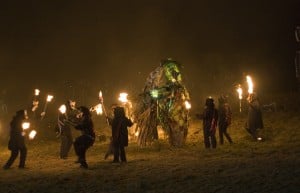 Imbolc ritual in Marsden, UK, 2007 (image from  Wikipedia)