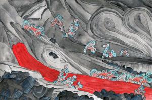 Lava flow