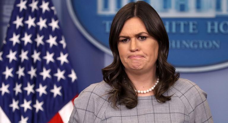 Sarah Huckabee Sanders Is Upset Women Aren’t Supporting Her Because She’s a Woman