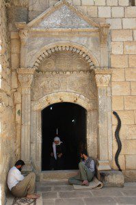 Yazidi Temple in Lalish, Iraq