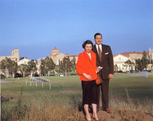 Vonette and Bill Bright at UCLA, 1951 (Courtesy of Cru)