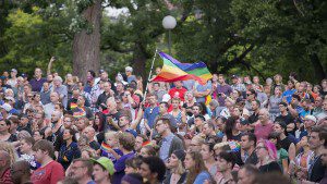 Vigil for Orlando shooting victims - Minneapolis, June 12, 2016