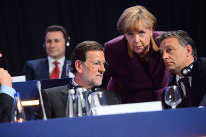 Merkel at the European People's Party congress in 2012