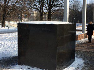 White Rose memorial in Munich's Hofgarten