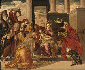 El Greco's painting of the Three Wise Men