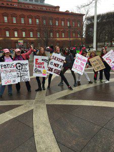 Women's March on Washington, January 2017