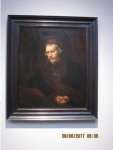 An Elderly St. Paul by Rembrandt, 1659, in the National Gallery