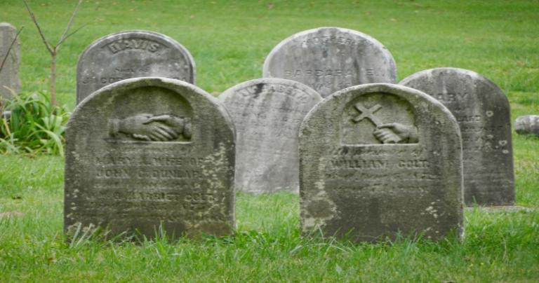 Grave stones