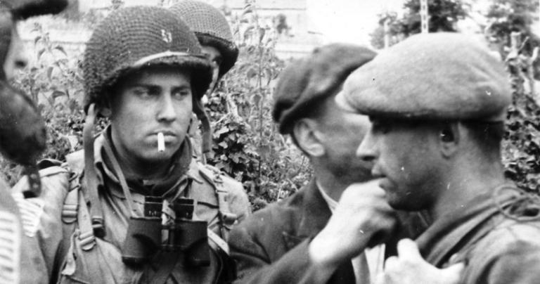American and French during the Battle of Normandy