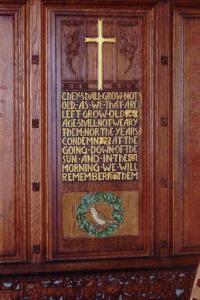 "For the Fallen" at Christchurch Cathedral