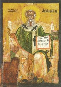 Athanasius of Alexandria, who defended and defined homoousios