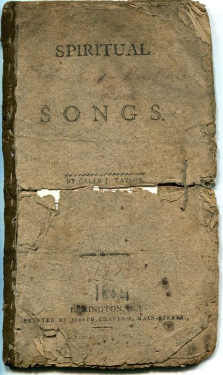 The Printed Sources of the Southern Spiritual Song