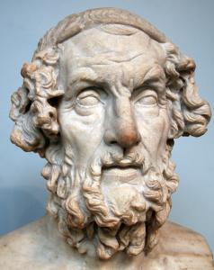 The famous bard, Homer.