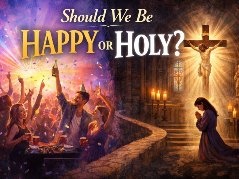 Должны ли мы быть счастливыми или святыми?