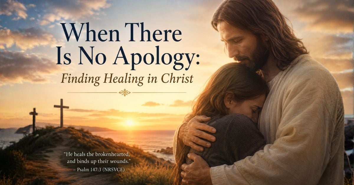 When There Is No Apology: Finding Healing in Christ