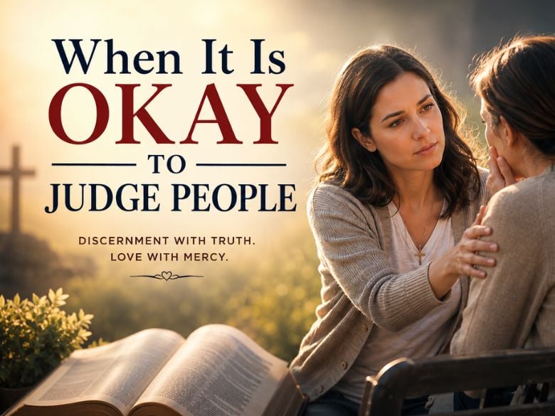 When It Is Okay To Judge People