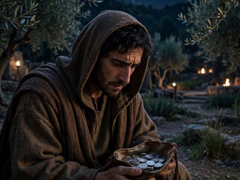 What Was the Sin of Judas Judas and thirty pieces of silver