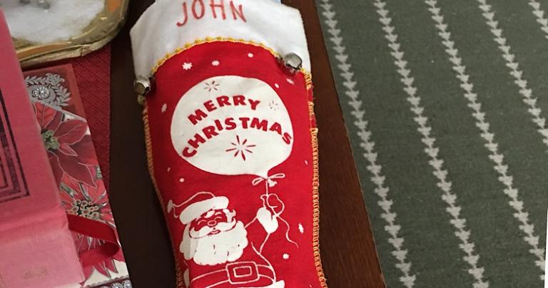 My stocking from Granny Reynolds! 