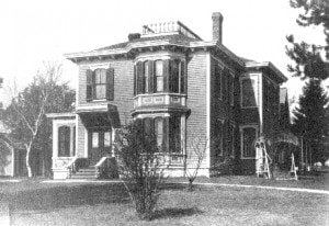 Home of David Dancer, built 1881. Courtesy of Alma Blair.