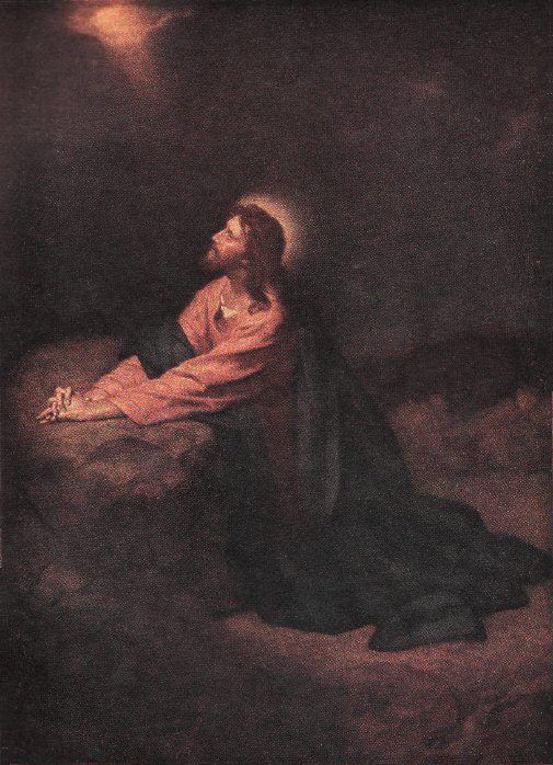 "Christ in Gethsemane" By Heinrich Hofmann (Wikimedia Commons)