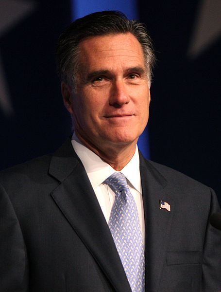 Former Massachusetts Governor Mitt Romney. Obtained through Creative Commons. 