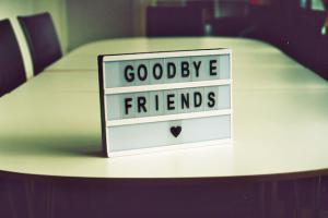 "Goodbye Friends"