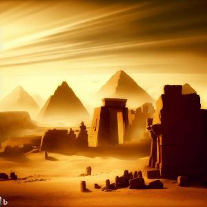 Ancient Egypt Created with Bing Image Creator By Rebecca Keene
