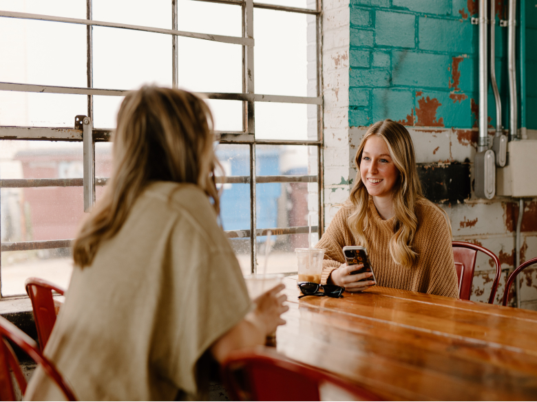 A Christian friendship between 2 women.