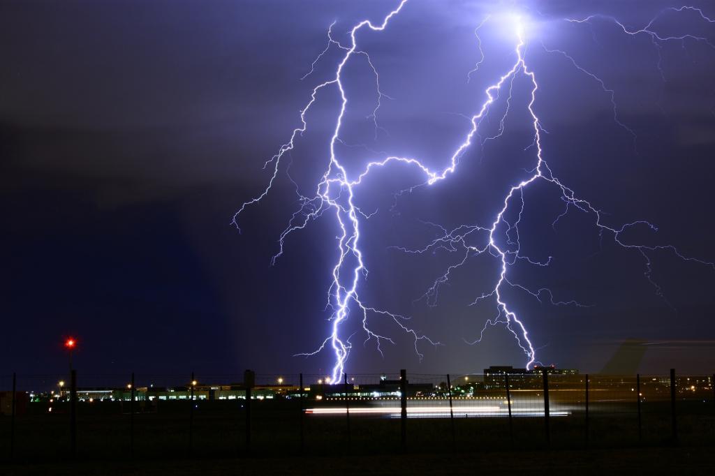 Lightning has oftentimes been seen as God's wrath in creation.