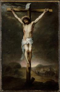 Jesus Christ crucified on the cross.
