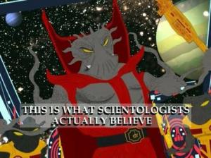 Xenu according to South Park.