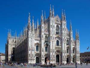Duomo di Milano masterpiece. 