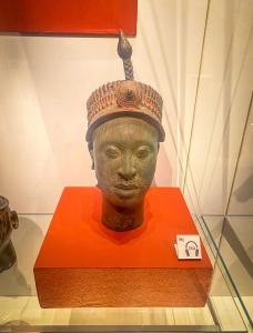 The Bronze Head from Ife, Nigeria. 