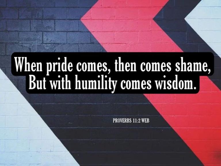 Humility Month: Part 1–From Disgrace To Wisdom | M. Scott Coffman