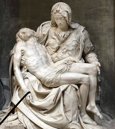 Madonna della Pietà by Michelangelo Buonarroti