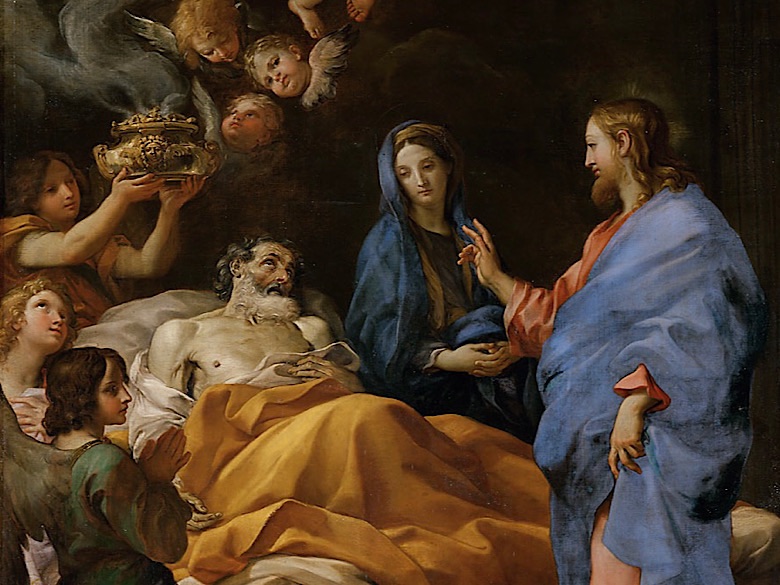 The Death of Saint Joseph by Carlo Maratta for the Chapel of Saint Joseph, Hofburg of Vienna