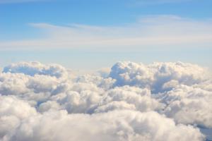 Clouds and open sky