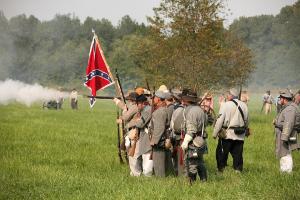 Civil War reenactment 