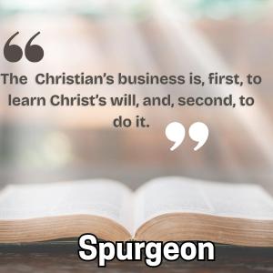 Charles Spurgeon quote
